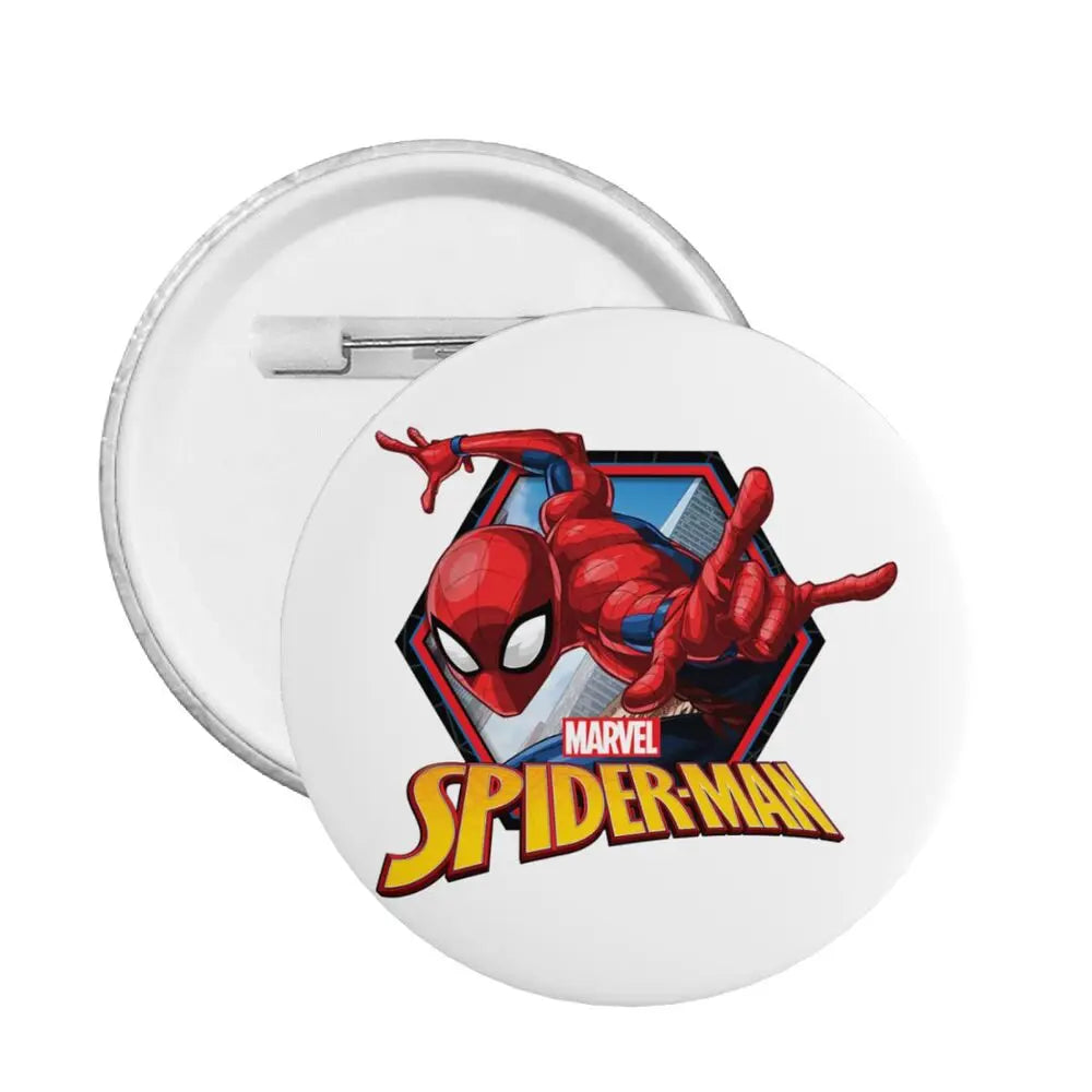 Broche Spider-Man Bande Dessiné Vintage