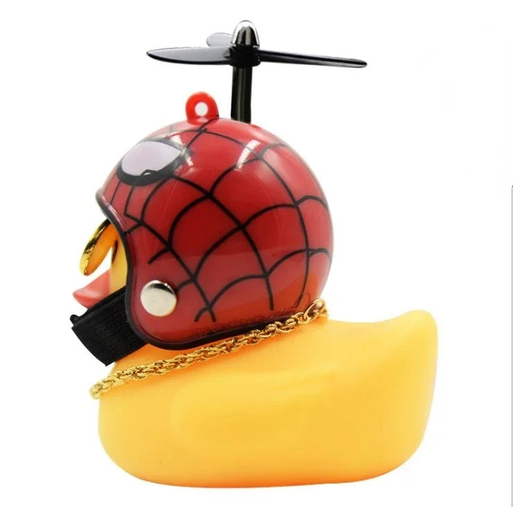 Figurine Canard en plastique en Spider-Man