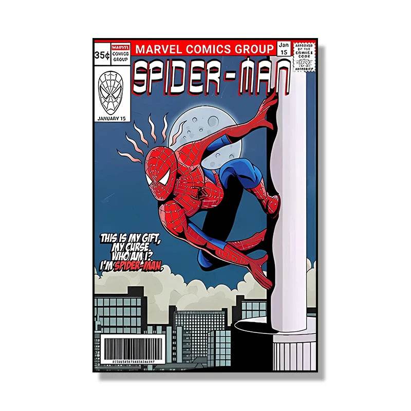 Poster Vintage Spider-Man