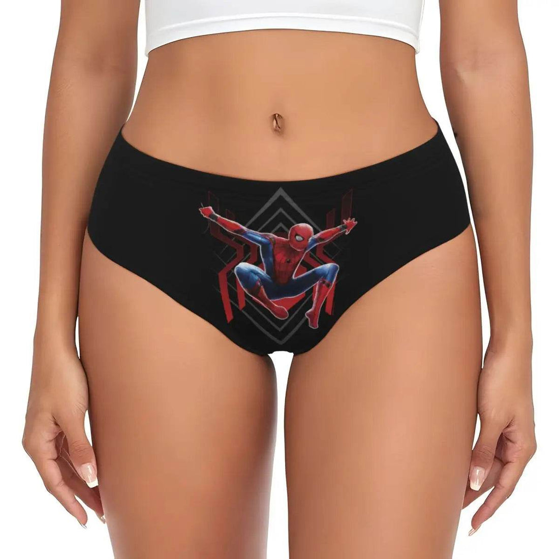 Culotte Spider-Man Noir et Blanc Retro