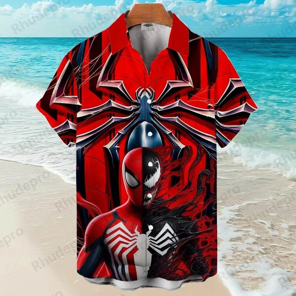 Chemise Spider-Man et Symbiote