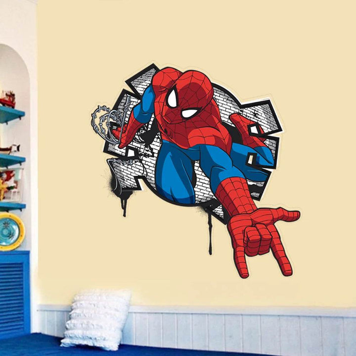 Stickers de Décoration XXL Spider-Man Dessin Animé