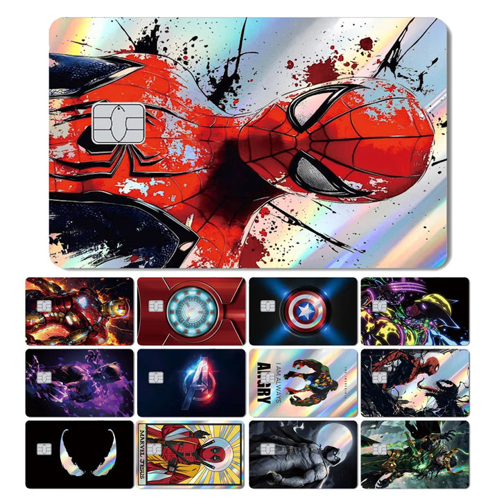 Autocollant de Carte Bancaire Spider-Man