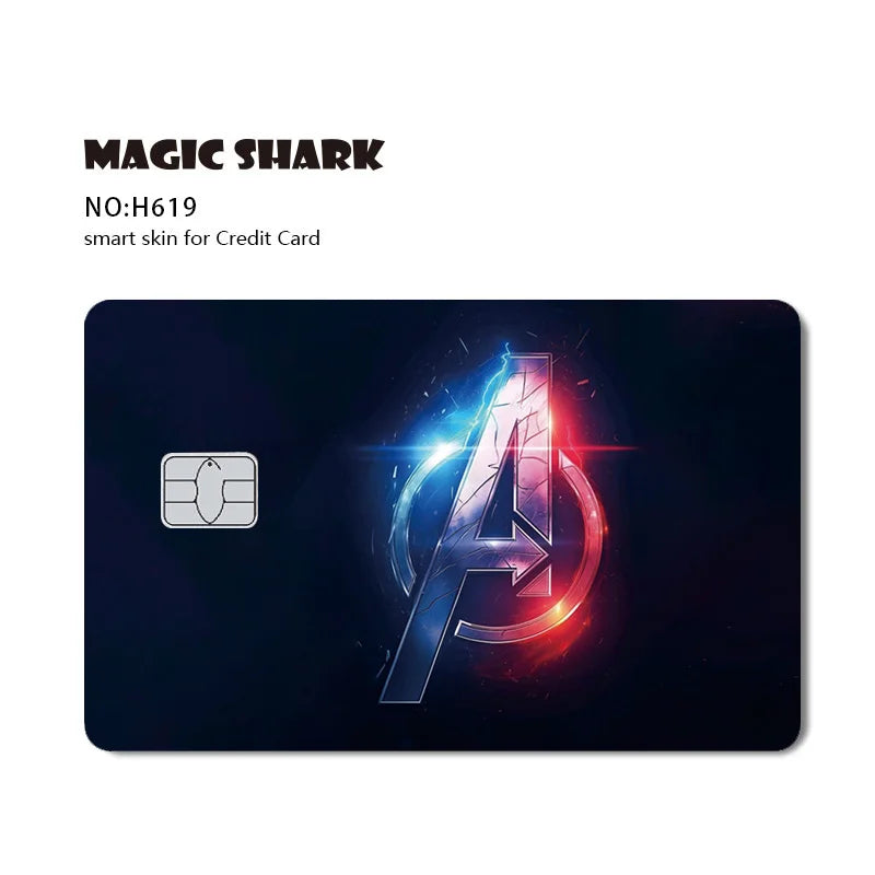 Autocollant de Carte Bancaire Spider-Man et Symbiote