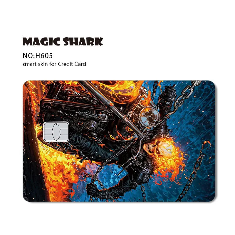 Autocollant de Carte Bancaire Spider-Man et Symbiote