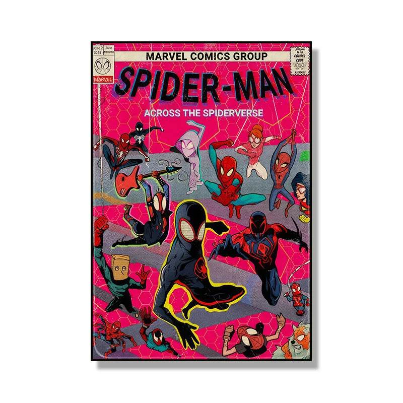 Poster Vintage Spider-Man