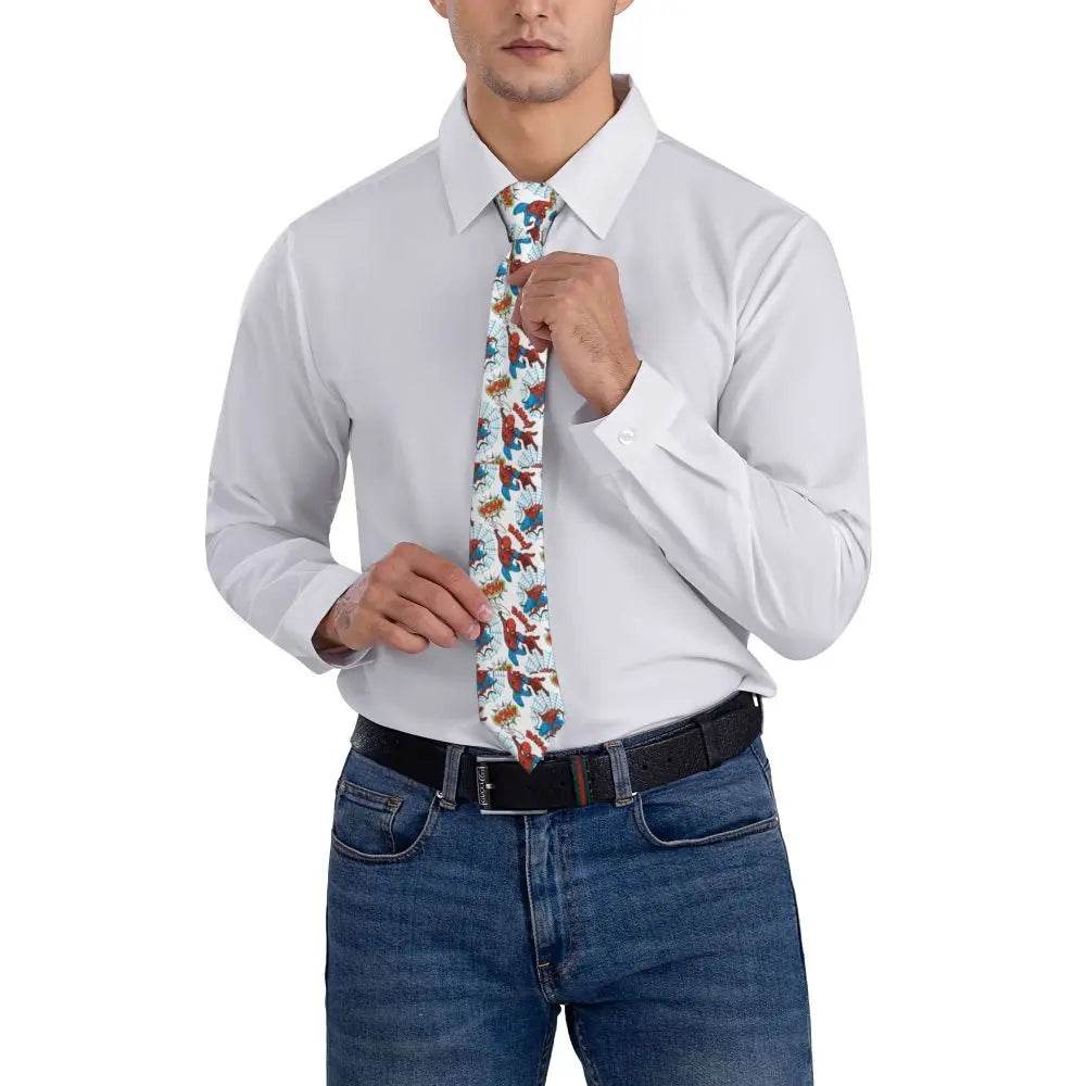 Cravate Spider-Man Logo Araignée Sam Raimi