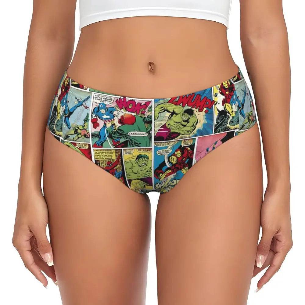 Culotte Spider-Man Noir et Blanc Retro