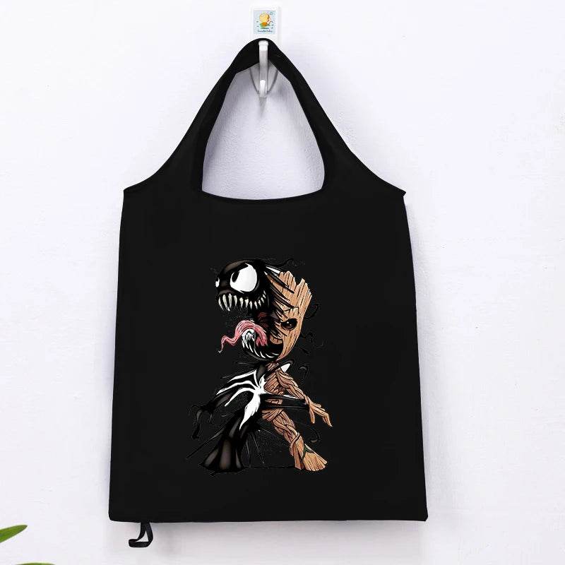 Tote Bag Spider-Man Groot en Venom