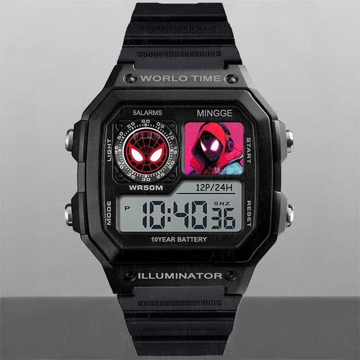 Montre Electronique Marvel Spider-Man Lumineuse