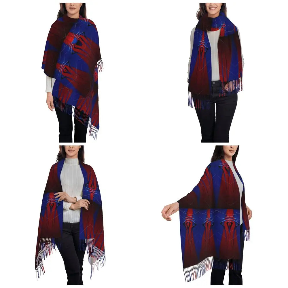 Châle Spider-Man et Hello Kitty