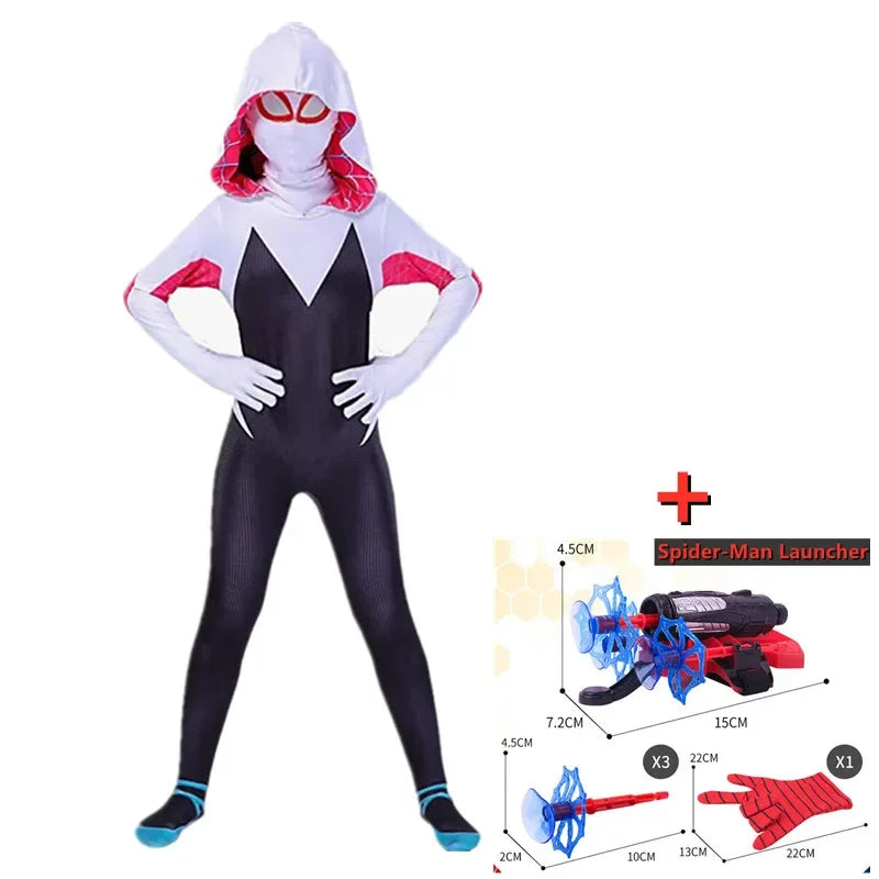 Pack Déguisement Venom Enfant avec Lance Toile