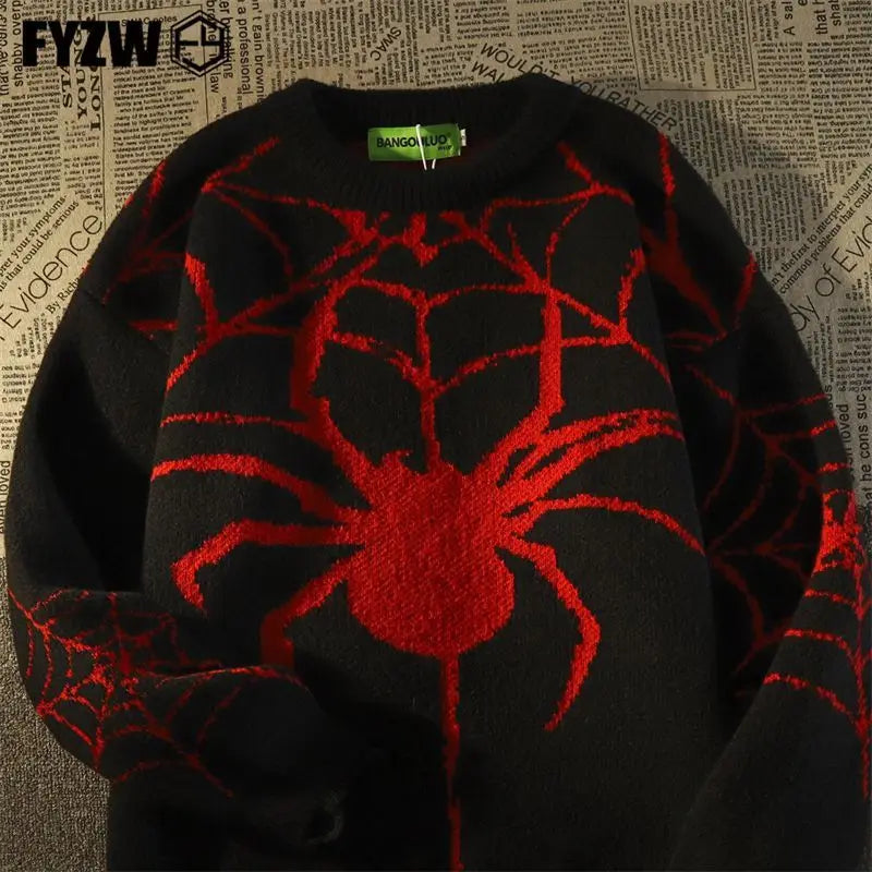 Pull Spider-Man doux et ample à col rond