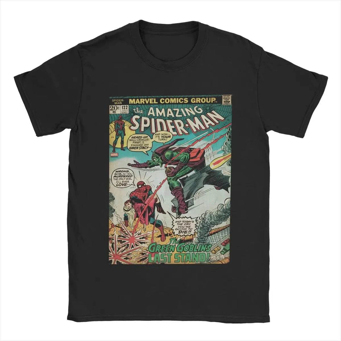 T-Shirt Spider-Man et le Bouffon Vert