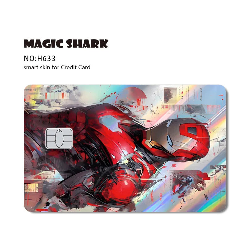 Autocollant de Carte Bancaire Spider-Man et Symbiote