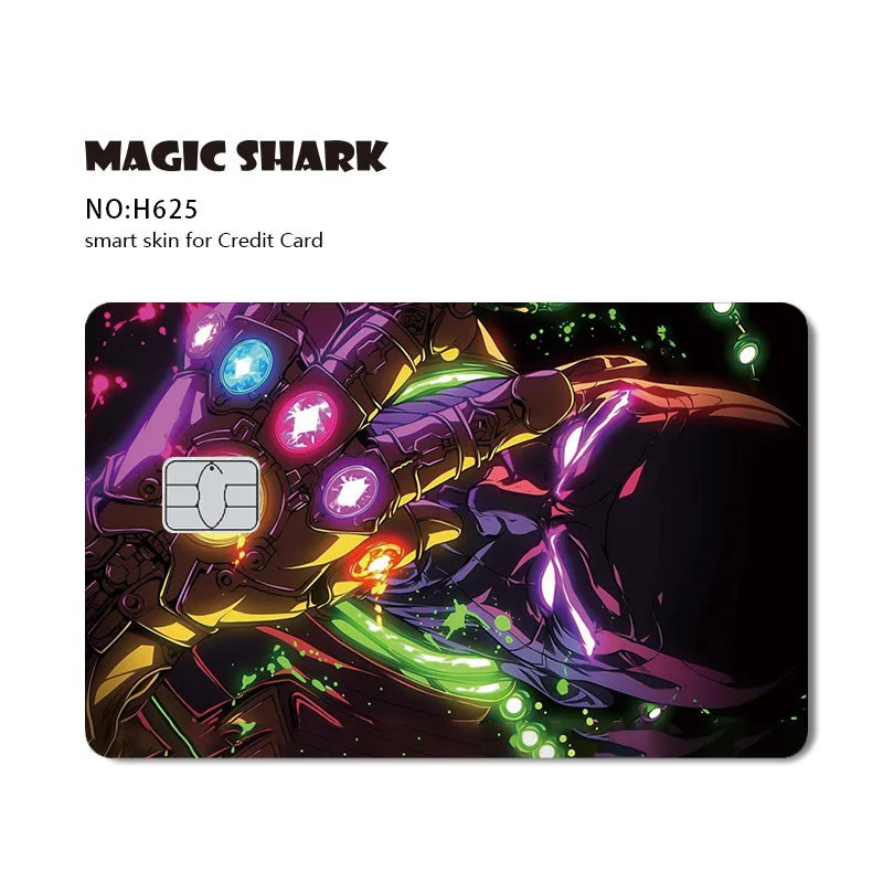 Autocollant de Carte Bancaire Spider-Man et Symbiote