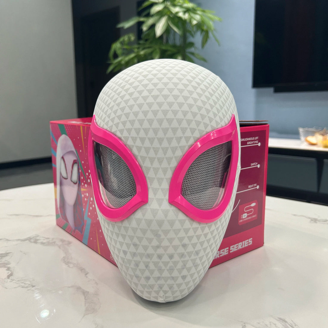 Masque Spider-Man - Spidergwen New Generation Amovible