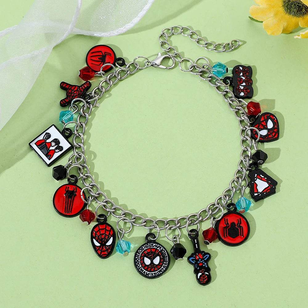Bracelet Spider-Man avec Breloques