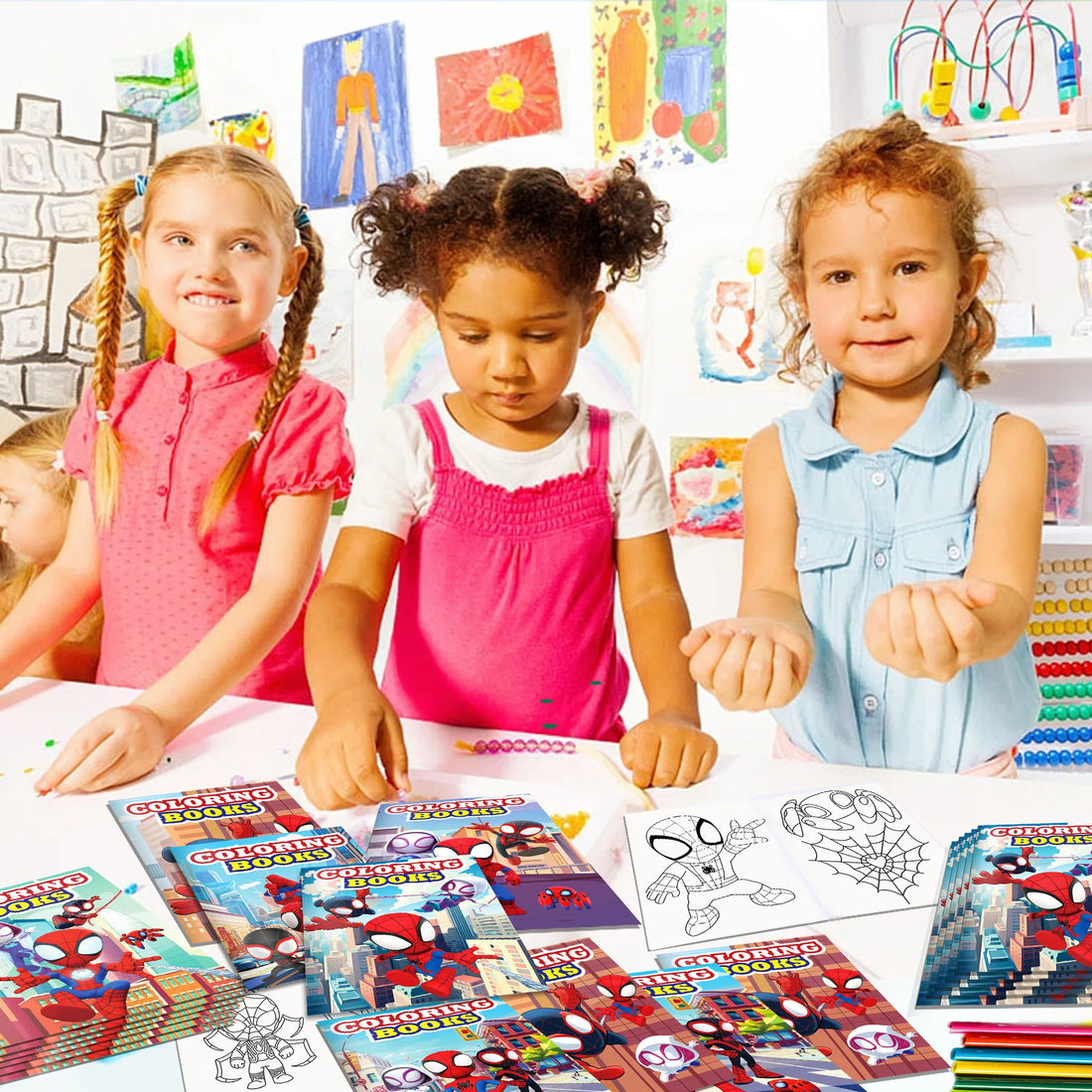 Livre de Dessin et Coloriage Spider-Man