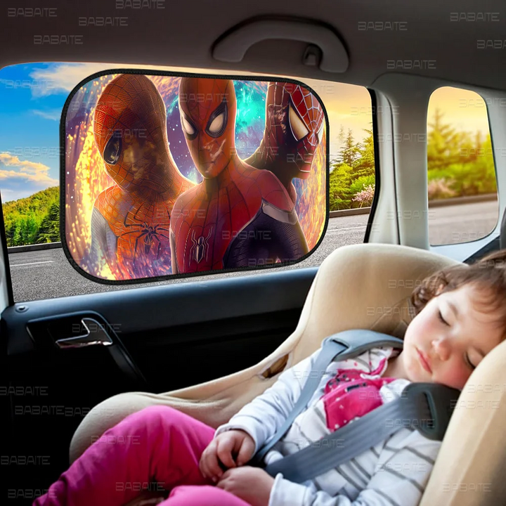 Pare Soleil les Trois Spider-Man