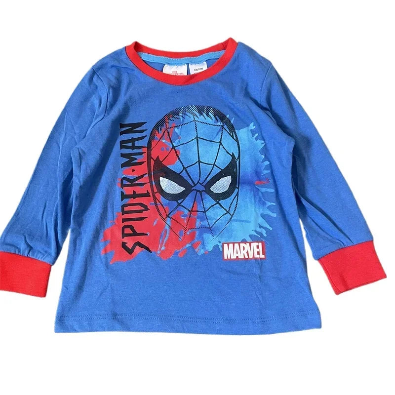 Pyjama Spider-Man Cartoon pour Enfant Manche Longue