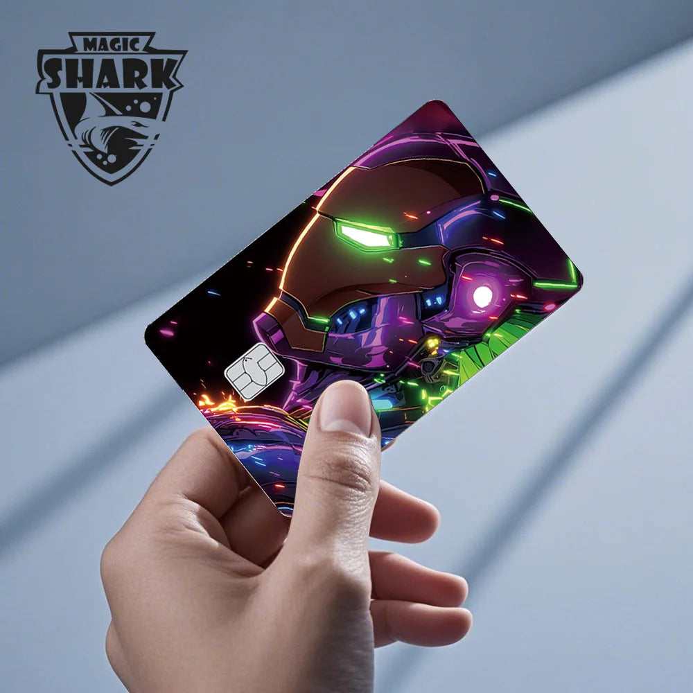 Autocollant de Carte Bancaire Spider-Man et Symbiote