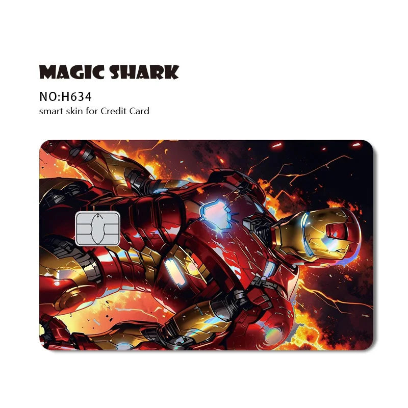 Autocollant de Carte Bancaire Spider-Man et Symbiote