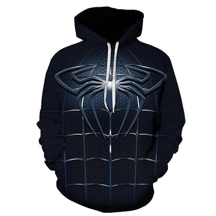 Pull à Capuche Spider-Man Noir