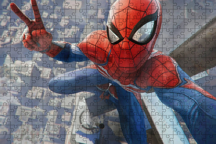 Puzzle Spider-Man en Selfie