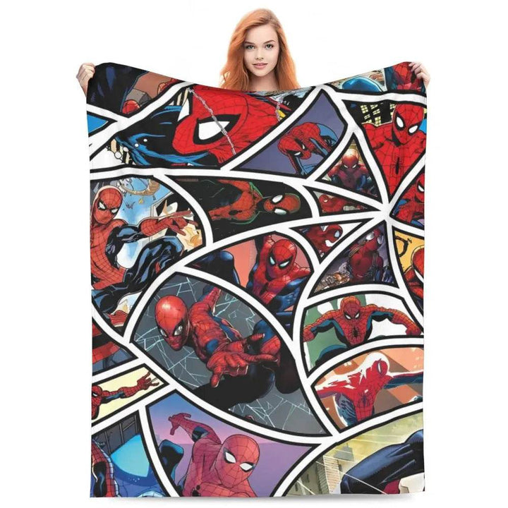 Plaid Spider-Man Bande Dessiné