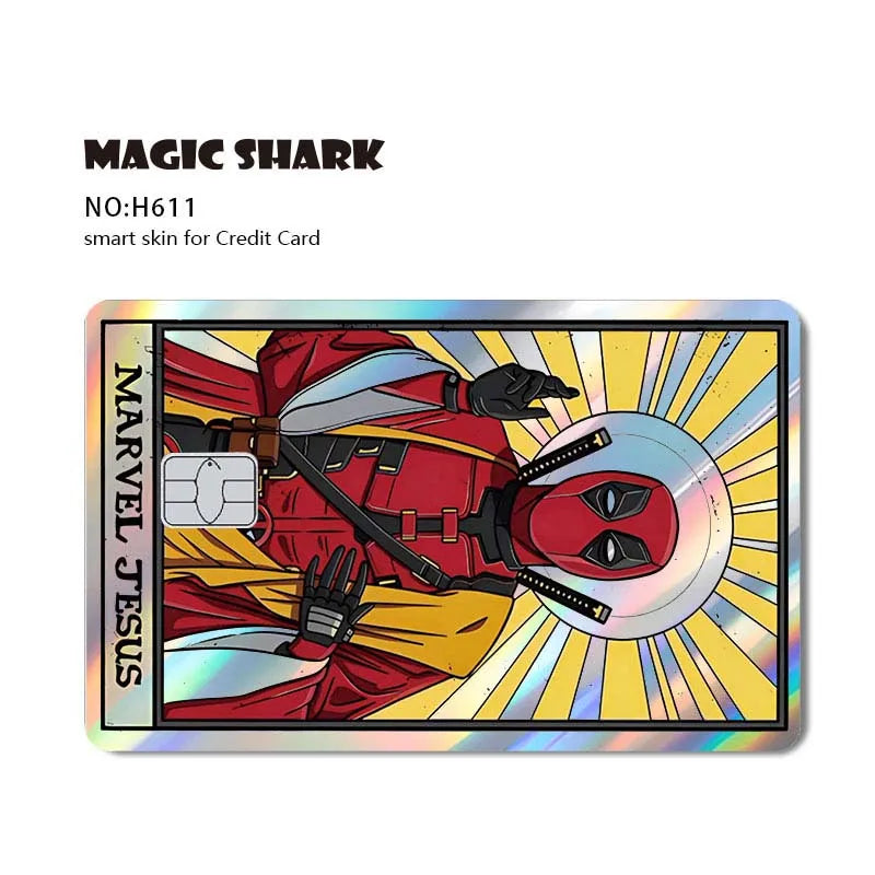 Autocollant de Carte Bancaire Spider-Man et Symbiote