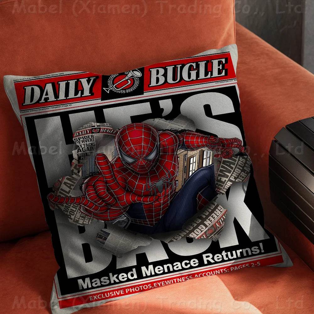 Housse de Coussin Spider-Man Article du Daily Bugle