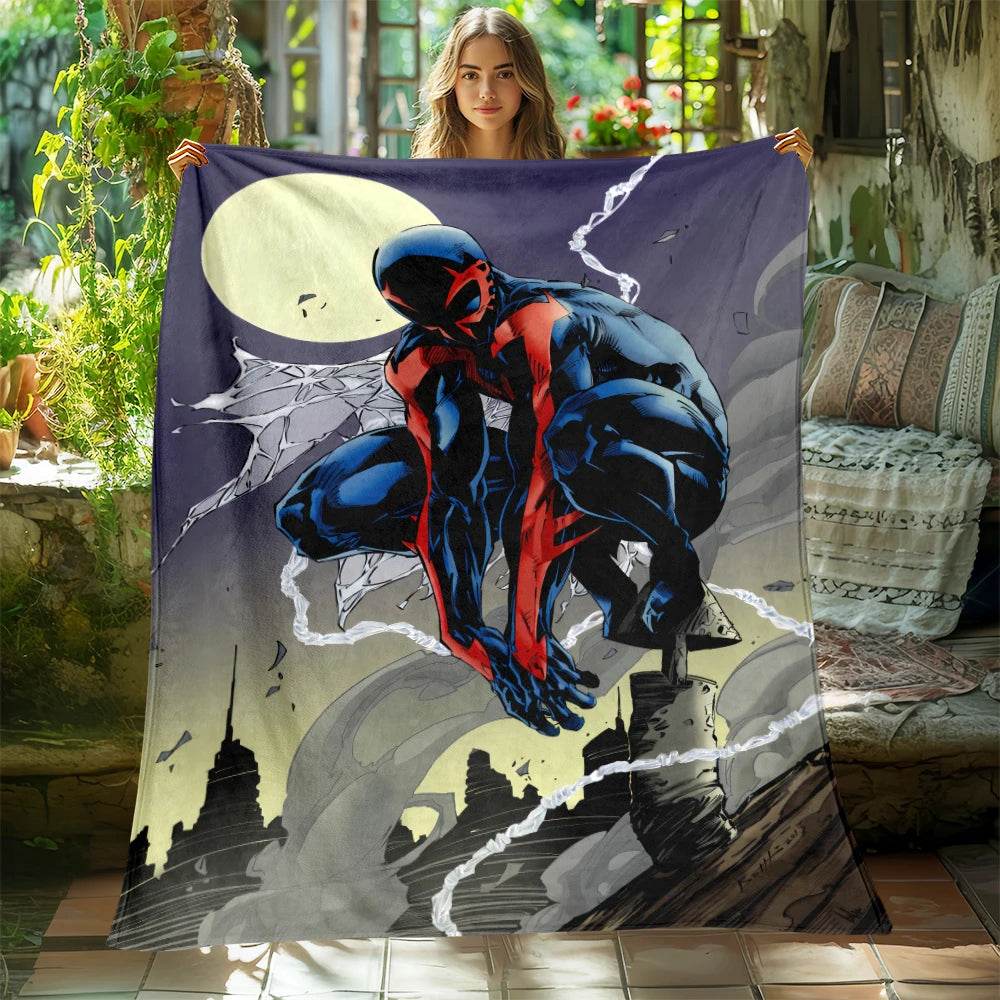 Couverture Plaid Spider-Man - Spiderpunk