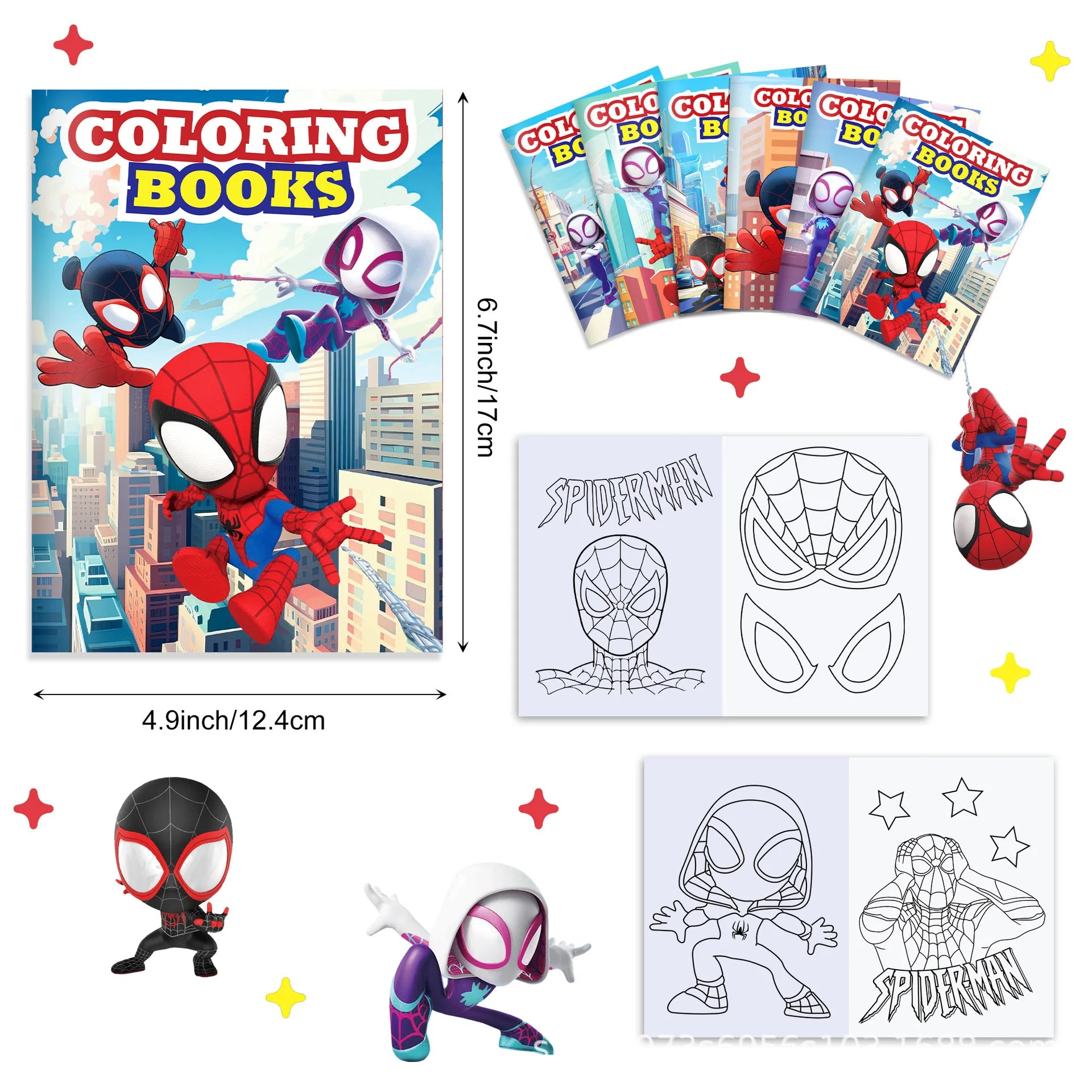 Livre de Dessin et Coloriage Spider-Man