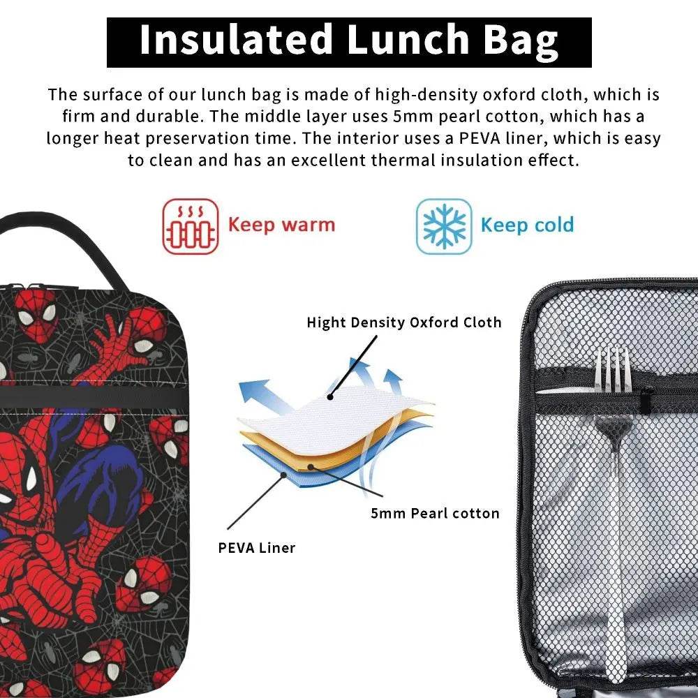 Lunch Bag Spider-Man avec le Bonnet de Noël
