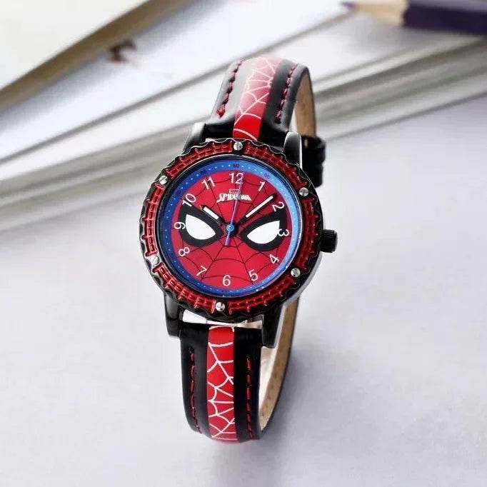Montre Spider-Man en Cuir pour Enfant