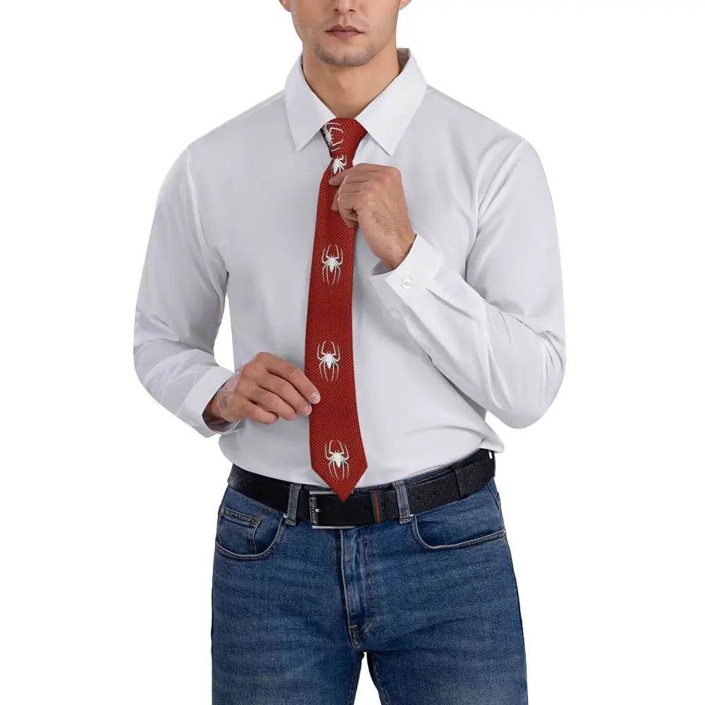 Cravate Spider-Man Logo Araignée Sam Raimi