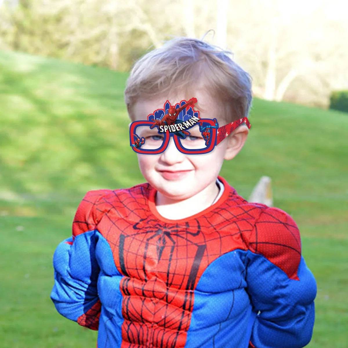 Lunette de Cosplay Spider-Man