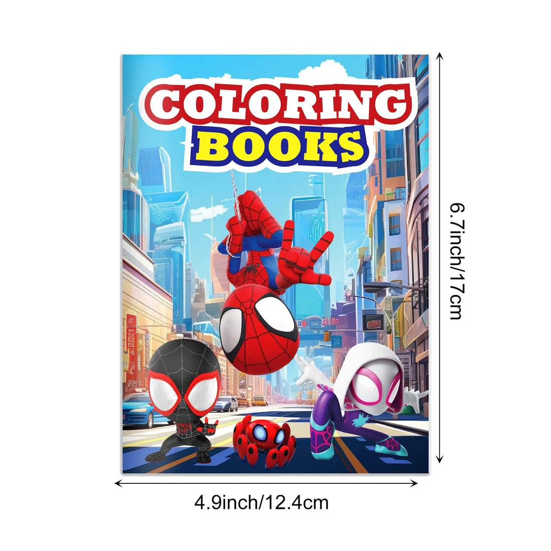 Livre de Dessin et Coloriage Spider-Man