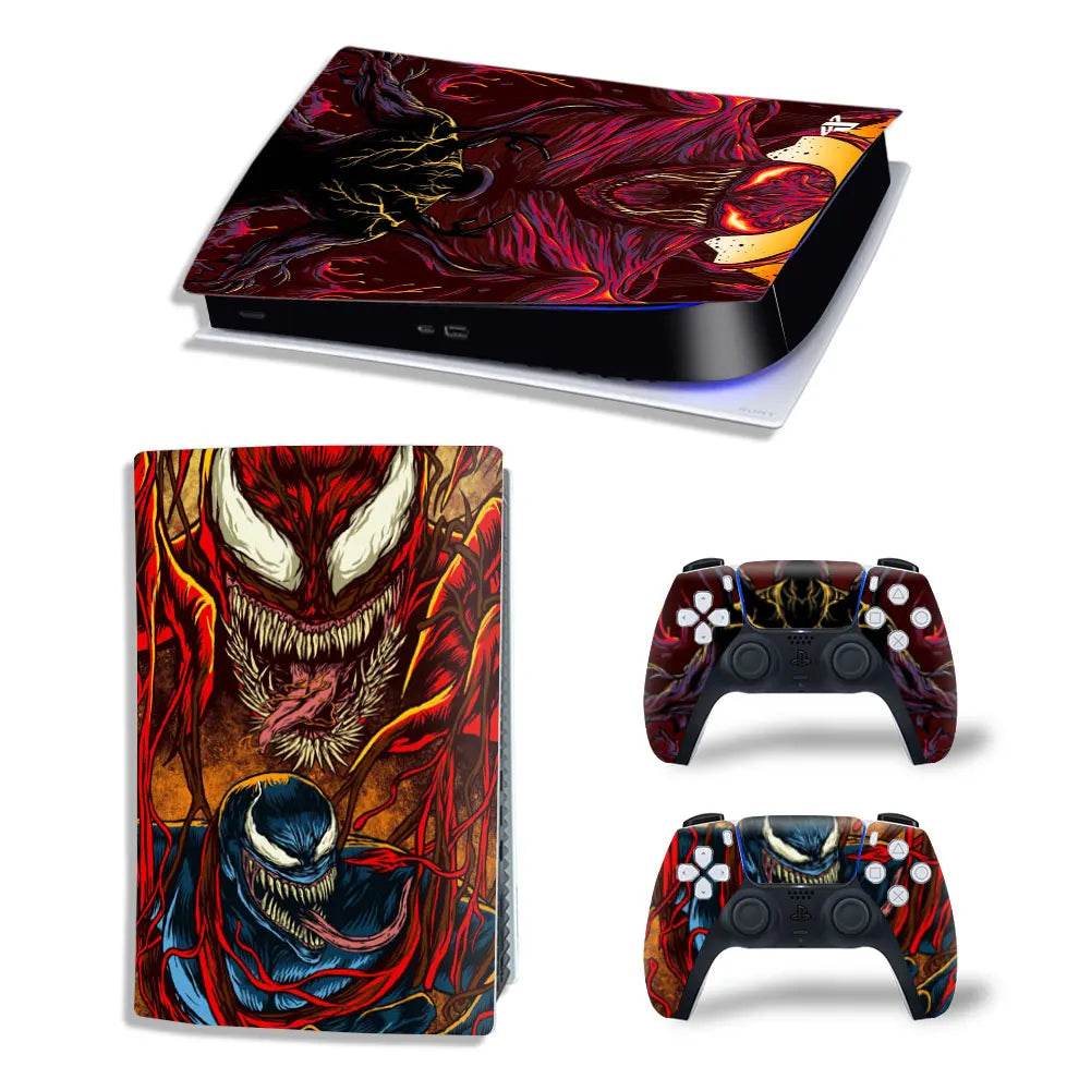 Coque PS5 Spider-Man - Carnage et Venom