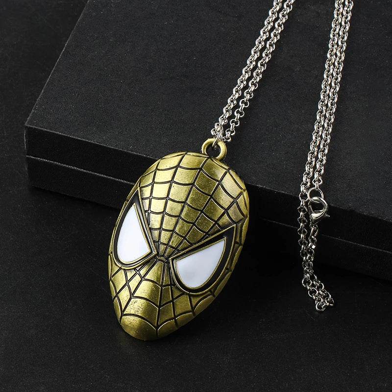 Collier Masque de Spider-Man