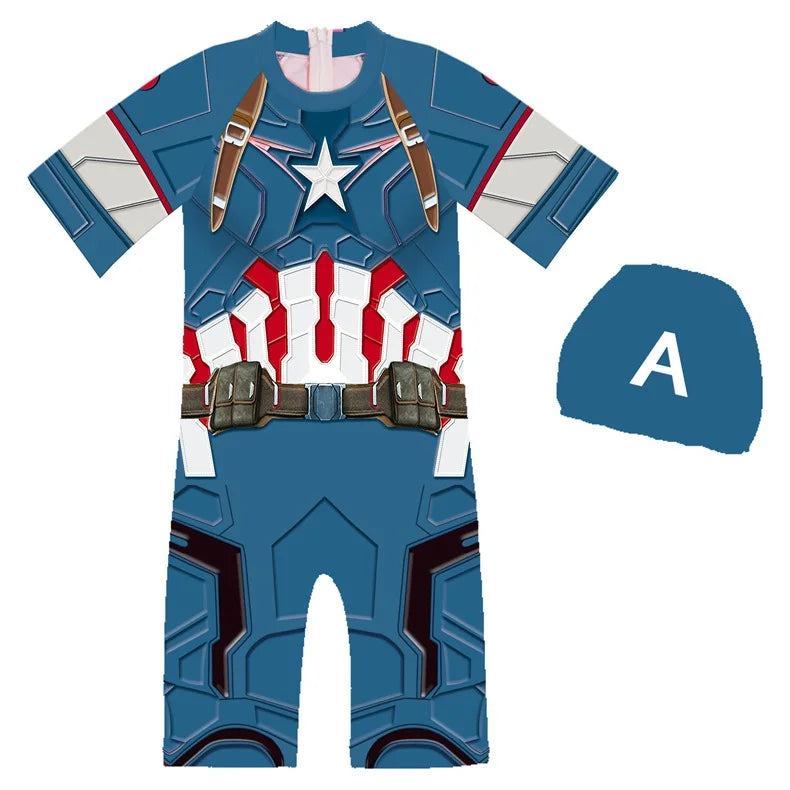 Maillot de Bain Body Spider-Man Classique pour Enfant