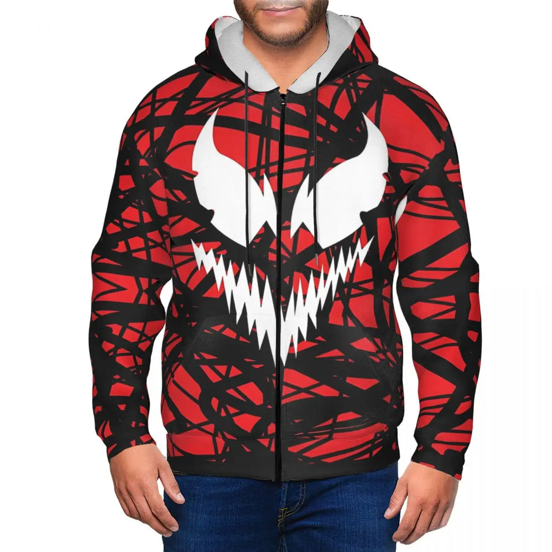 Pull Zip Spider-Man - Carnage