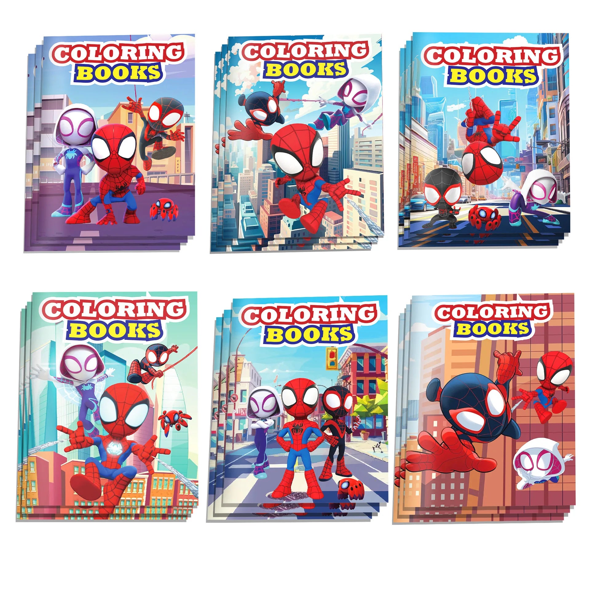 Livre de Dessin et Coloriage Spider-Man