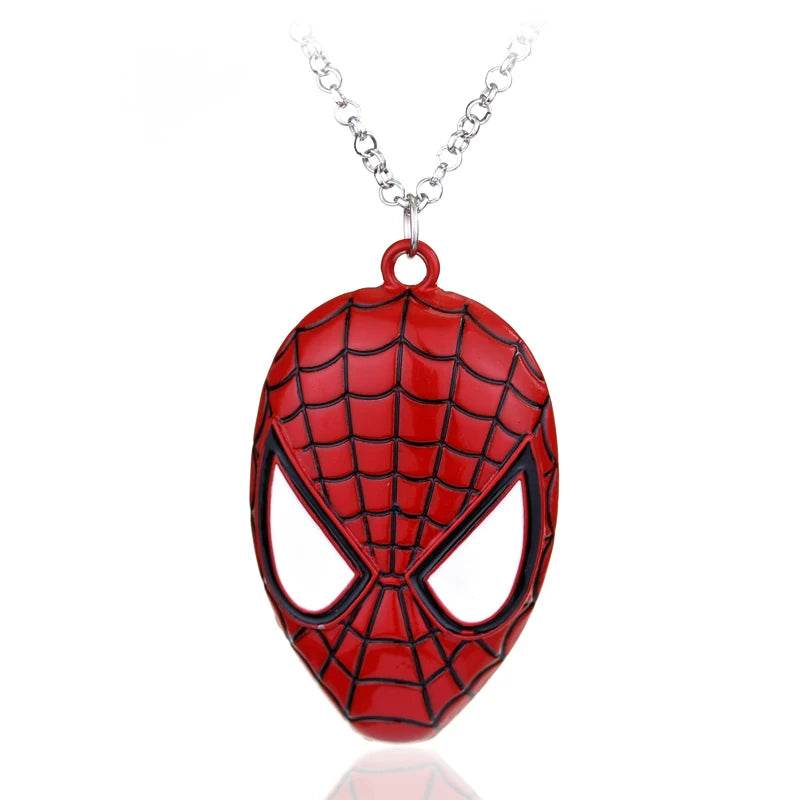 Collier Masque de Spider-Man