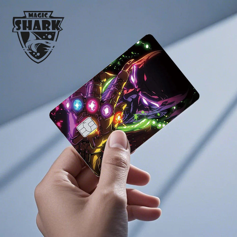 Autocollant de Carte Bancaire Spider-Man et Symbiote