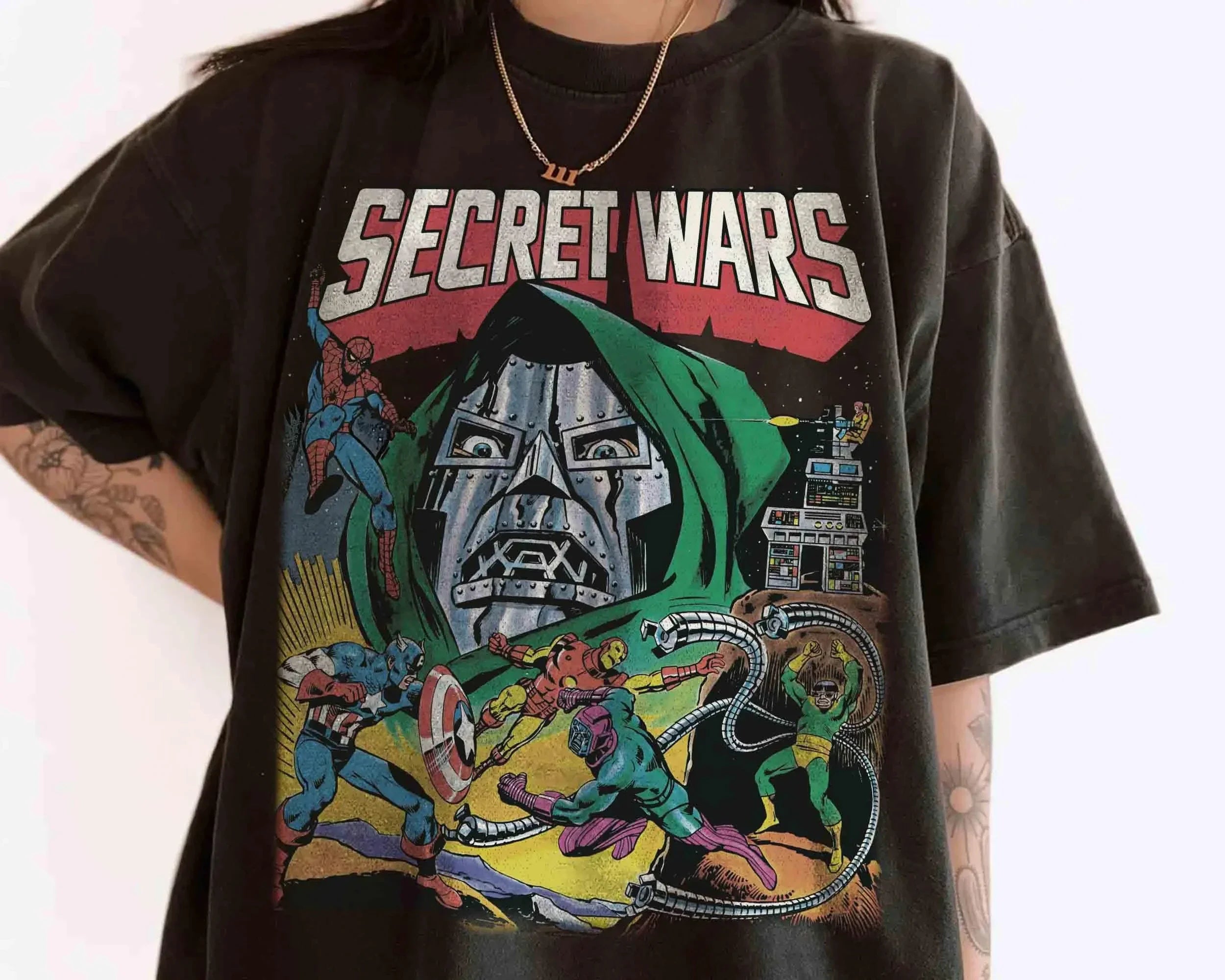 T-Shirt Spider-Man Secret-Wars