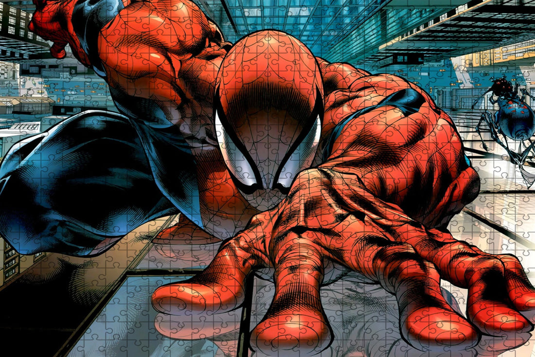 Puzzle Spider-Man qui Grimpe