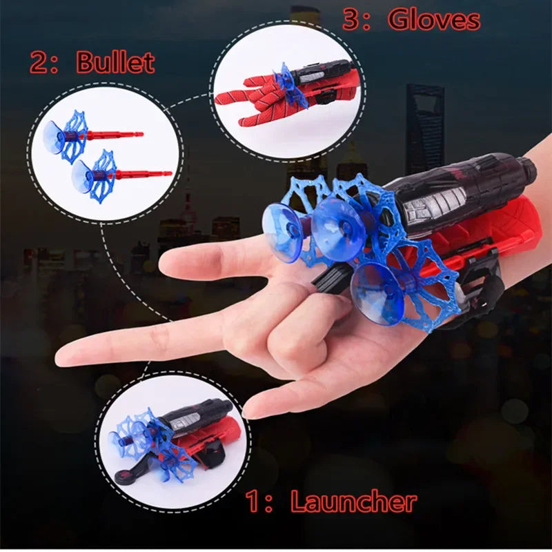 Pack Déguisement Iron Spider-Man Enfant avec Lance Toile