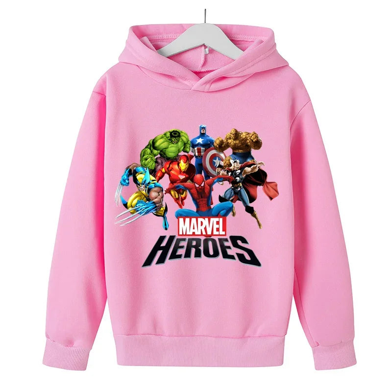 Sweat à Capuche pour Enfant Spider-Man Marvel Heroes